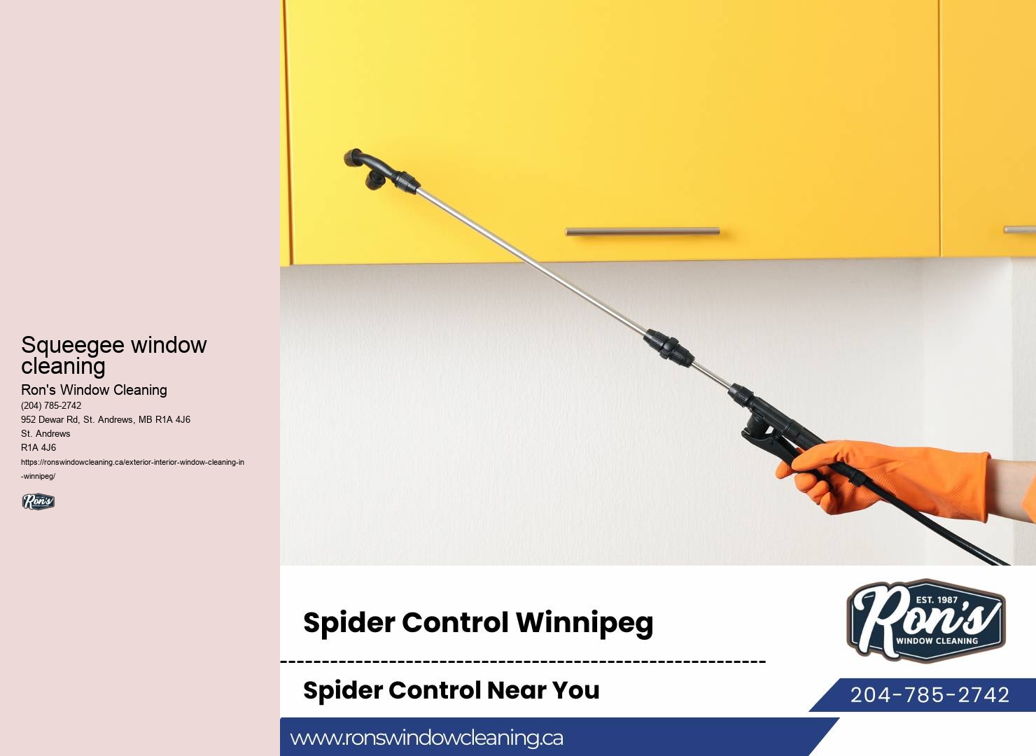 Commercial window cleaning rates Winnipeg
