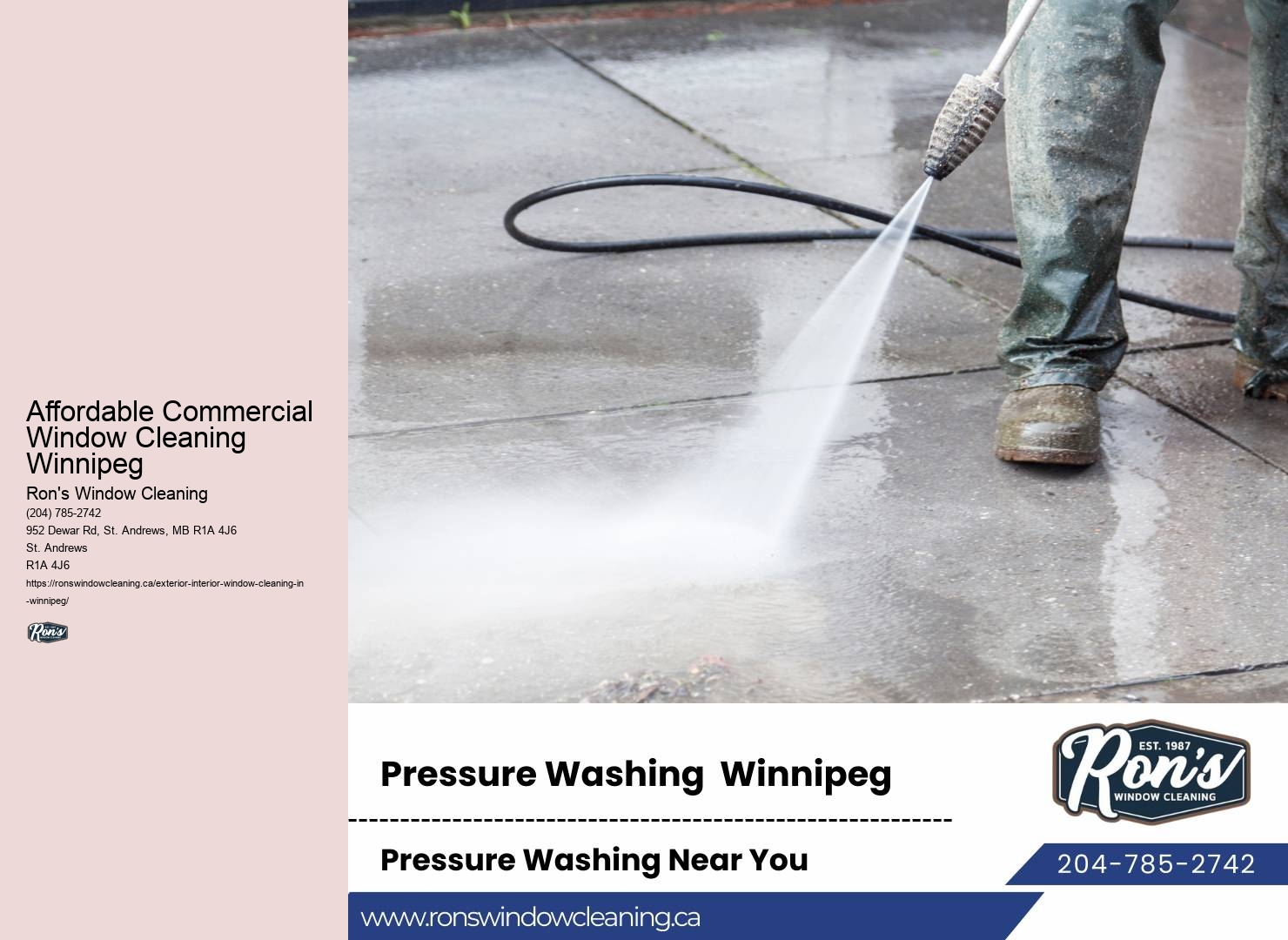 Affordable Commercial Window Cleaning Winnipeg Window Cleaning Experts