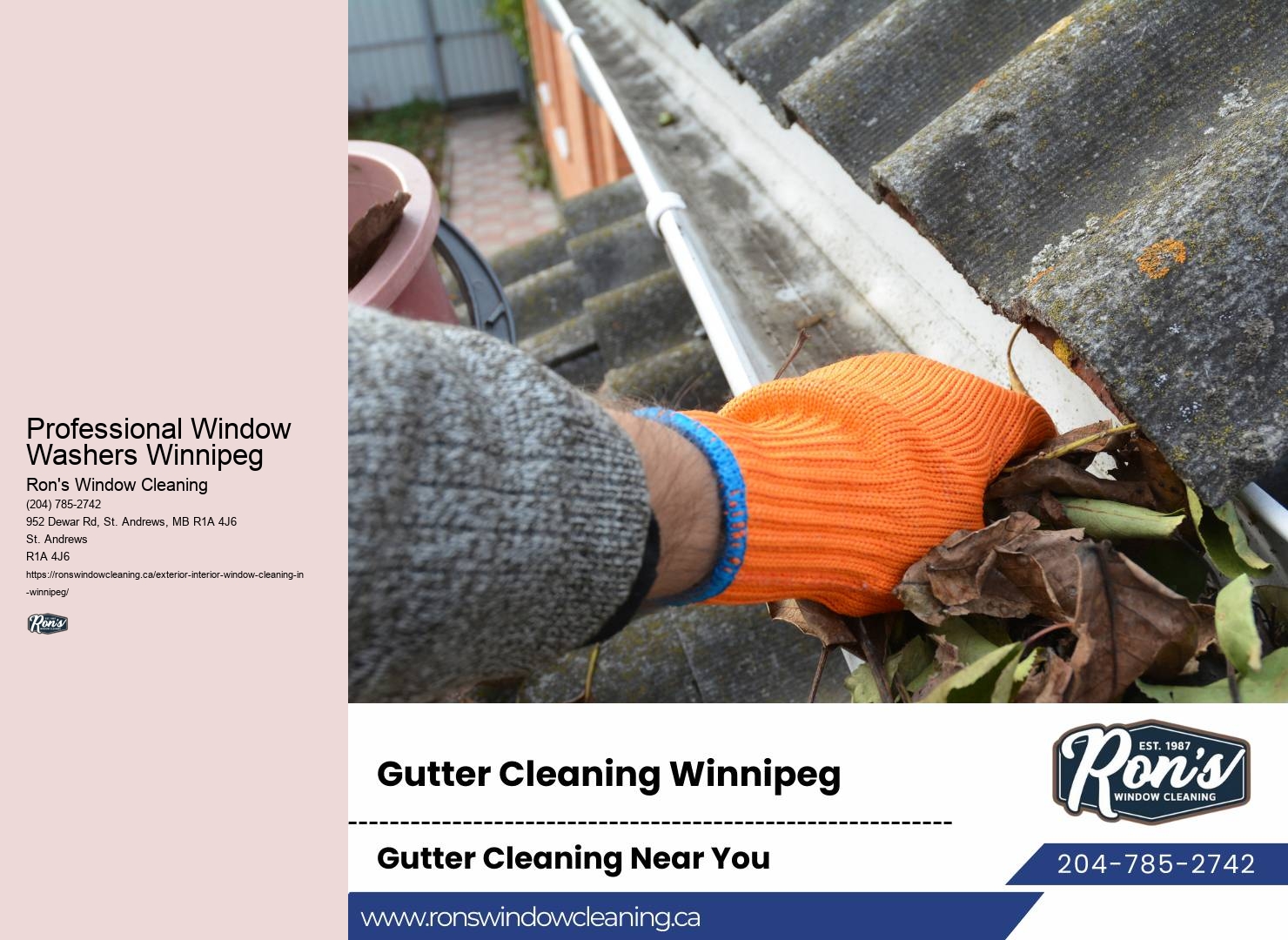 Window Cleaning Professional Window Washers Winnipeg
