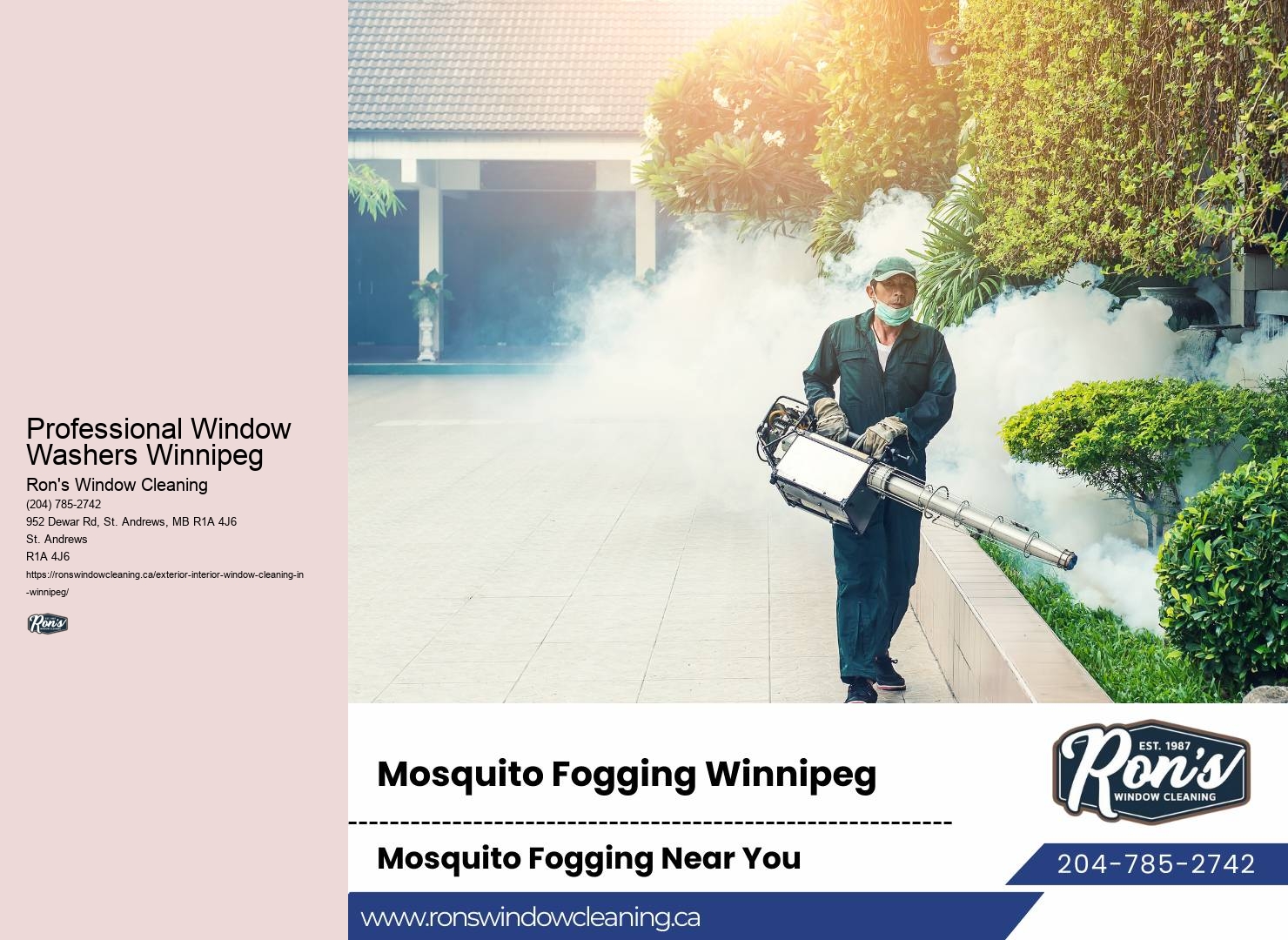 Residential Glass Cleaning Professional Window Washers Winnipeg