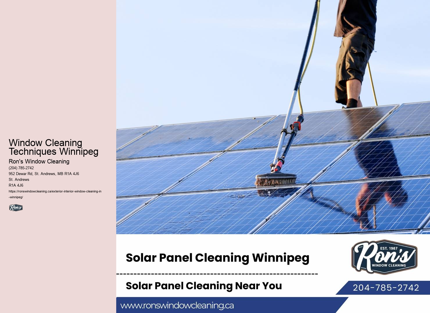 Window Cleaning Services Window Cleaning Techniques Winnipeg