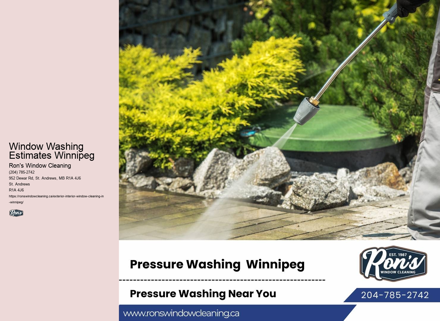 Best Residential Window Cleaners Window Washing Estimates Winnipeg