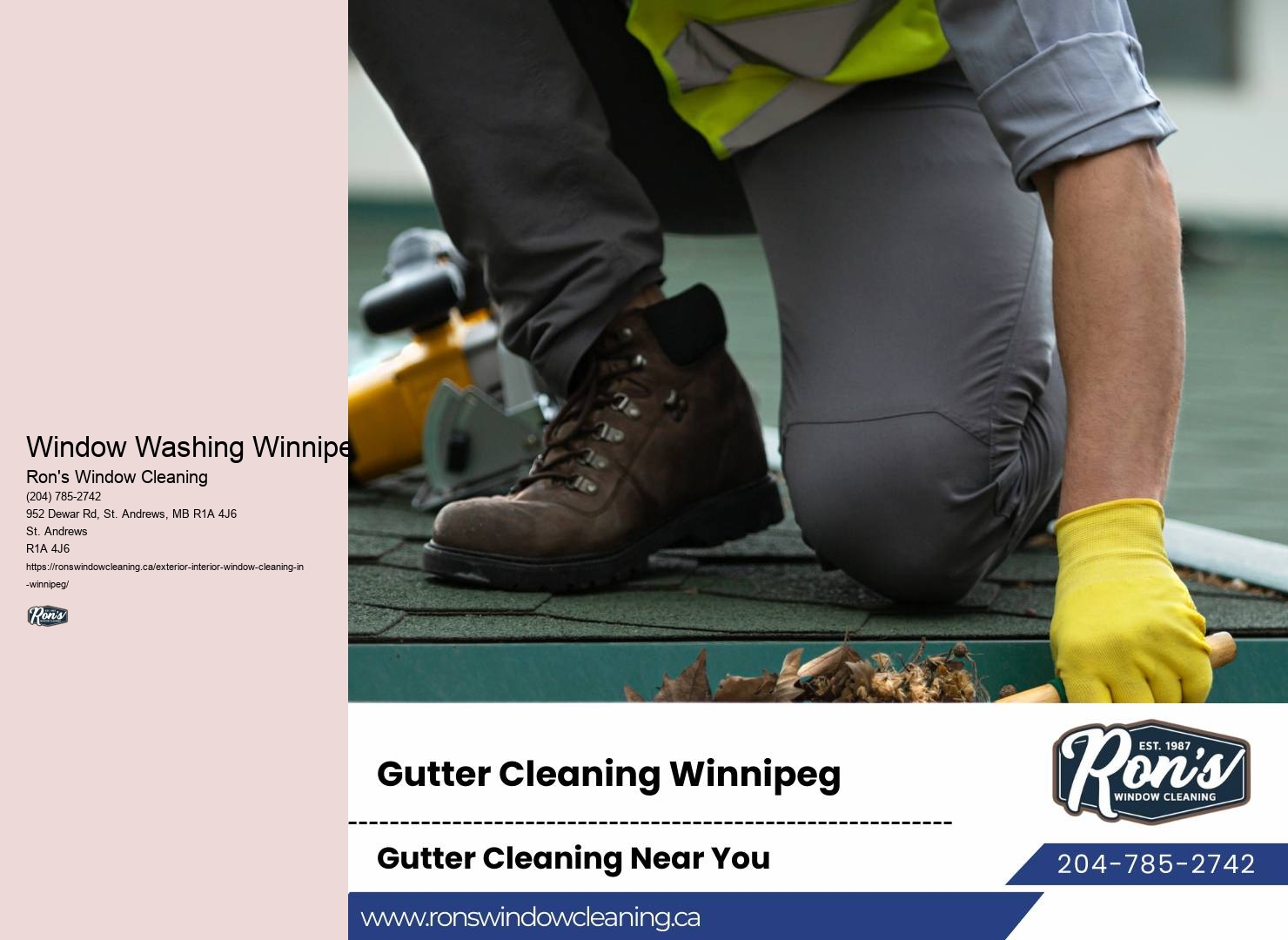 Quality Window Cleaners Window Washing Winnipeg