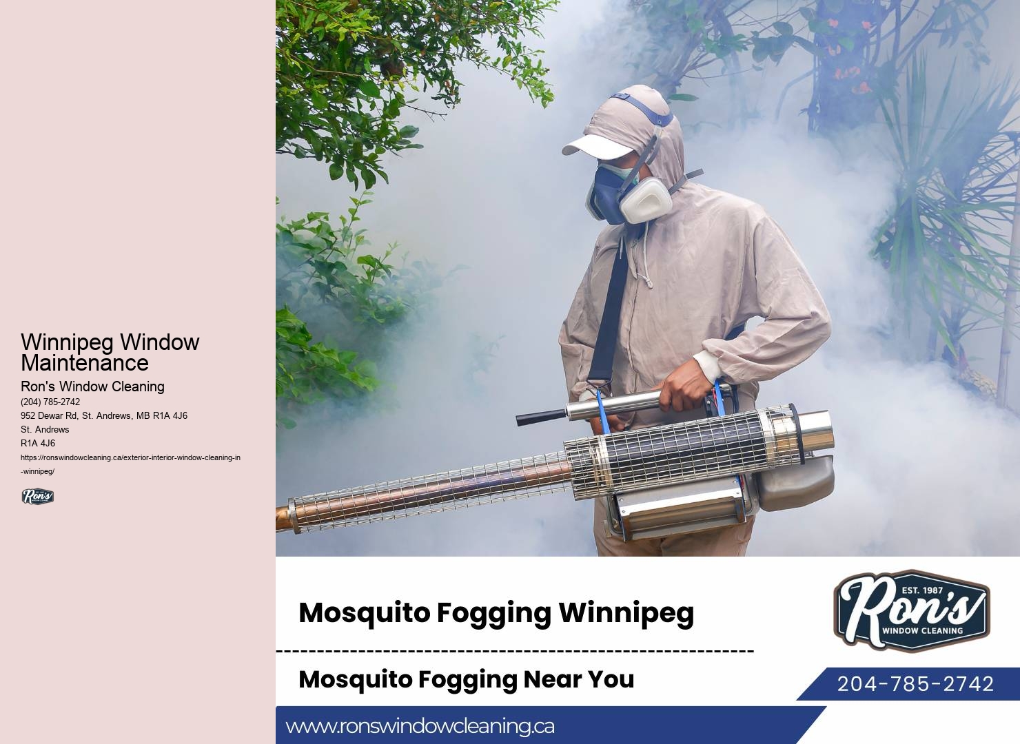 Safe Window Cleaning Winnipeg Window Maintenance